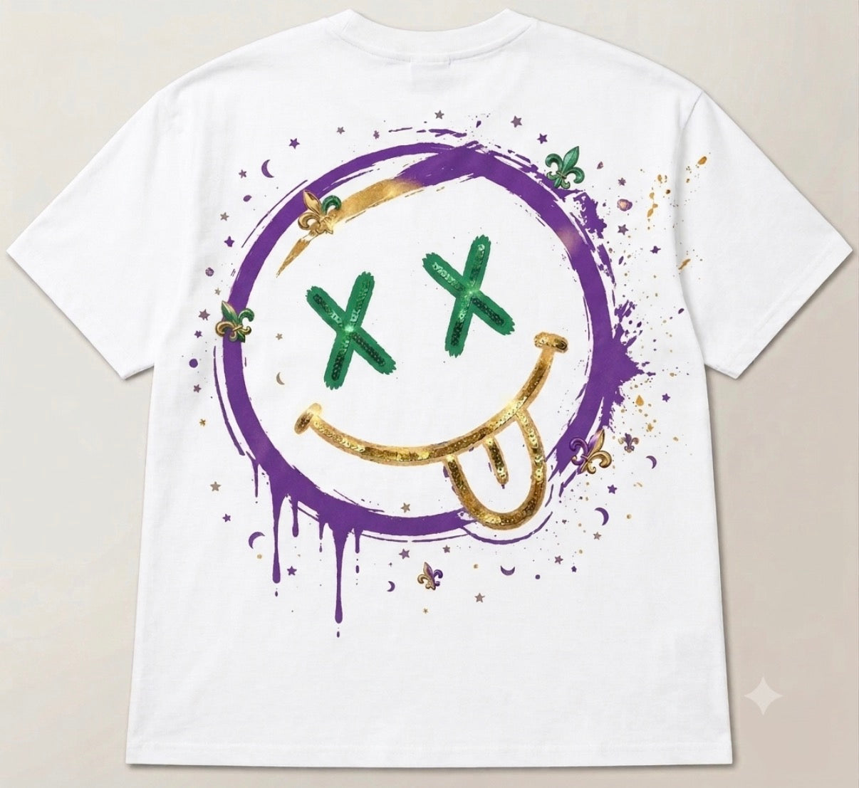 Mardi Gras Smiley