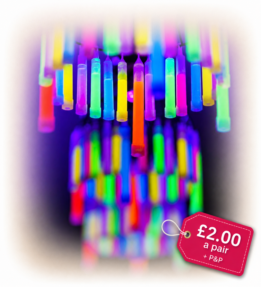 Premium Glow Sticks (mixed pair)
